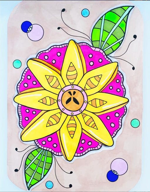 Illustration originale en couleur