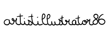 Signature d'artistillustrator86